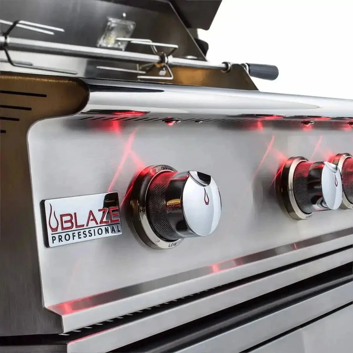Blaze Professional LUX 44" 4-Burner Built-In Gas BBQ Grill with Rear Infrared Burner, BLZ-4PRO - Image 3
