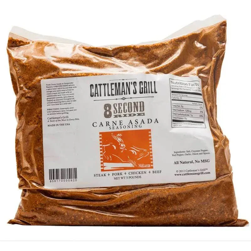 Cattleman's Grill 8 Second Ride Carne Asada Seasoning - Image 5