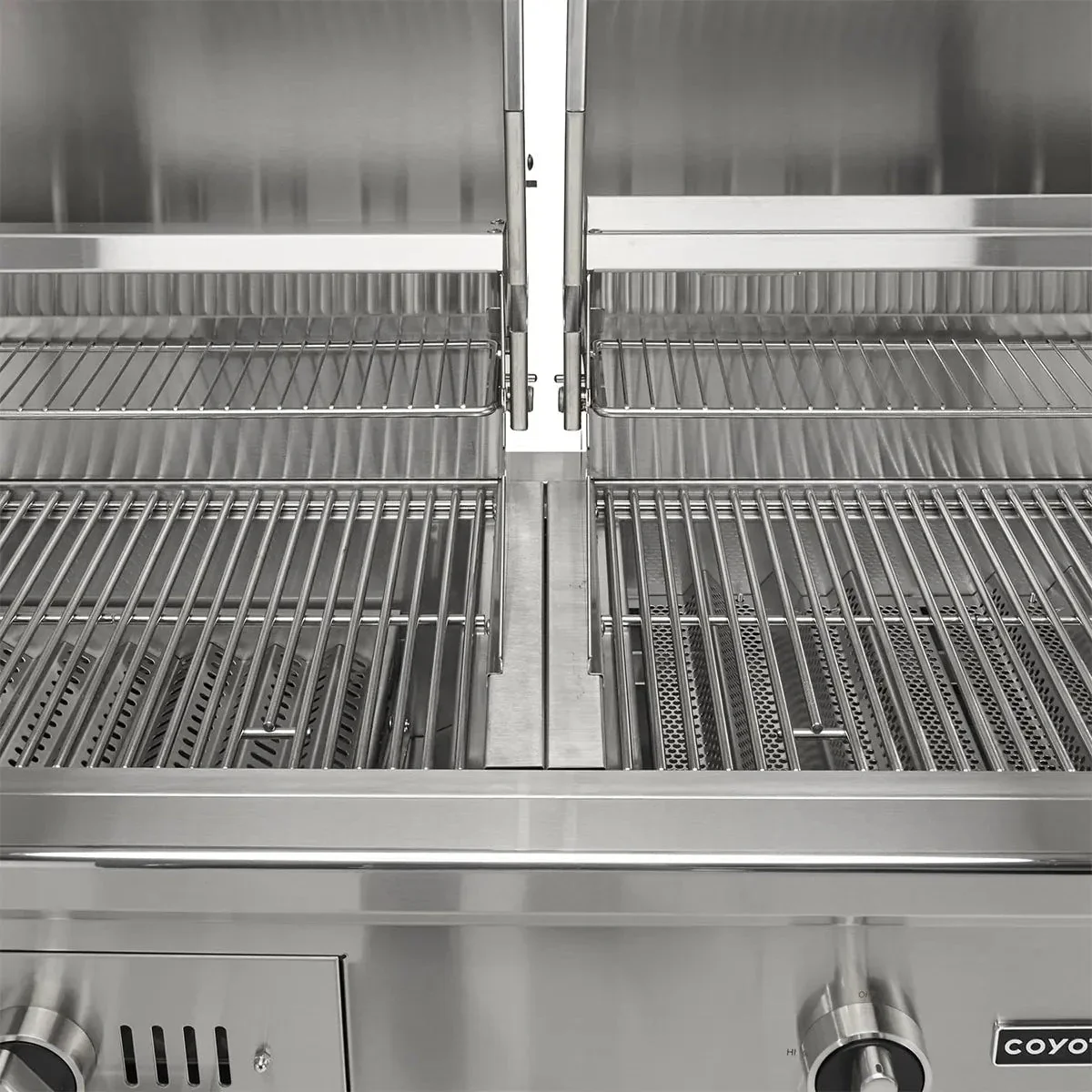 Coyote 50" Hybrid Built-In Gas and Charcoal Grill - Image 5