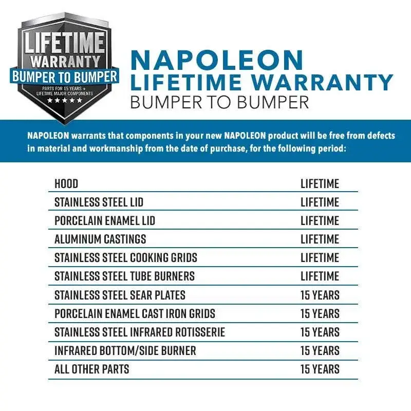 Napoleon Grills Built-In Prestige Pro 665 Gas BBQ Grill - BIPRO665RB-3 - Image 10