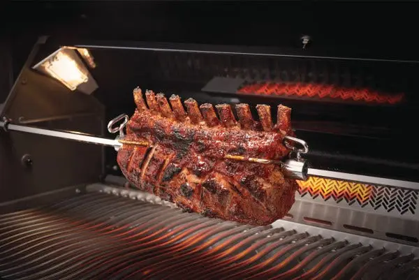 Napoleon Grills Prestige PRO 665 Gas BBQ Grill with Infrared Side & Rear Burners, Stainless Steel - Image 11
