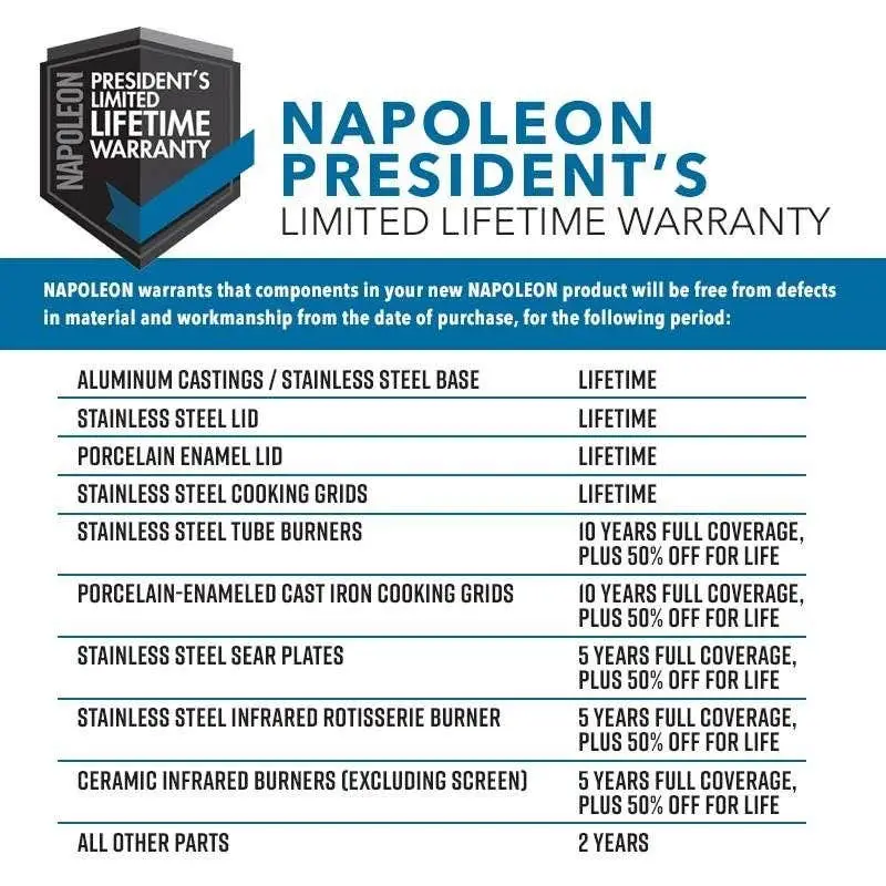Napoleon Grills Prestige PRO 665 Gas BBQ Grill with Infrared Side & Rear Burners, Stainless Steel - Image 13