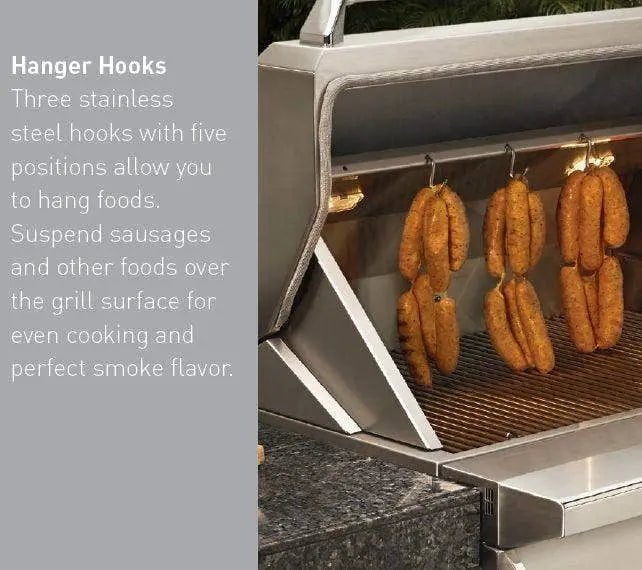 Twin Eagles 36" Built-In Wood Fired Pellet Smoker & Grill - Image 4