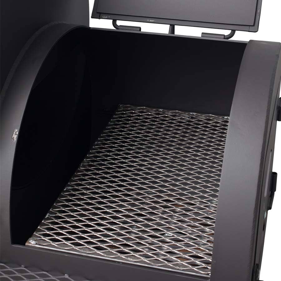 Yoder Smokers 30" Frontiersman Trailer Mounted Offset Smoker - Image 4