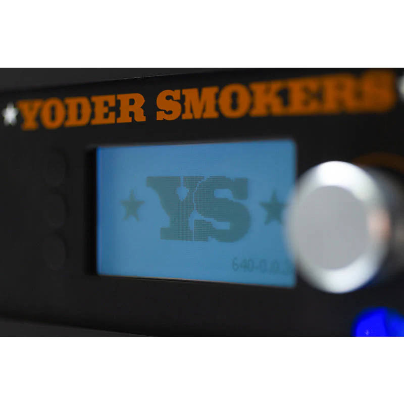 Yoder Smokers Built-In YS480s Pellet Grill Island with Double Access Doors - Image 10