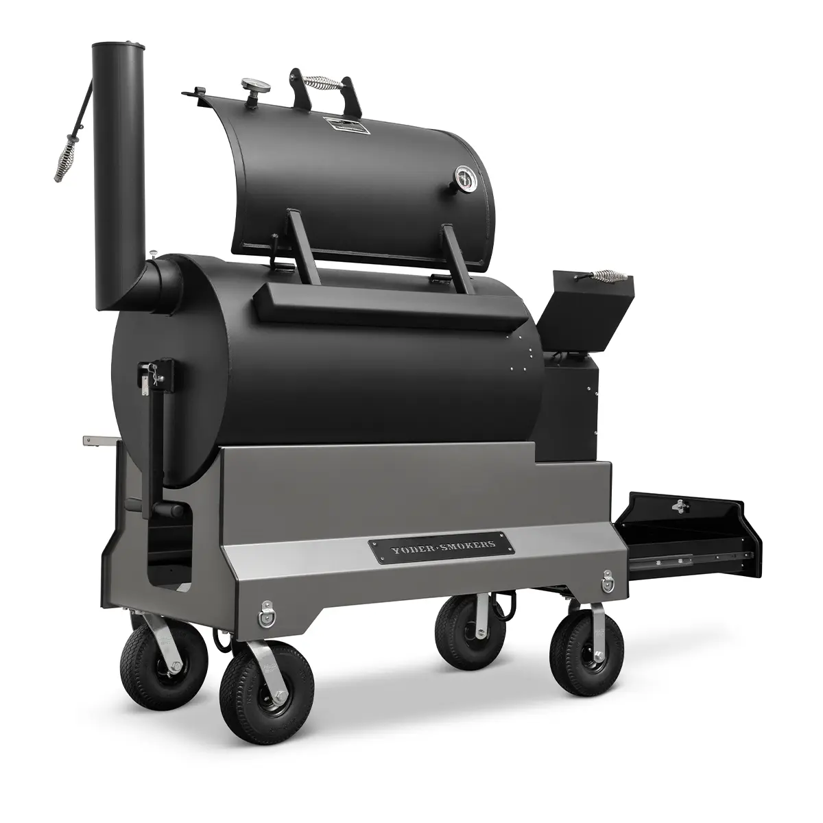 Yoder Smokers YS1500s Pellet BBQ Grill with Storage Drawer - Image 11