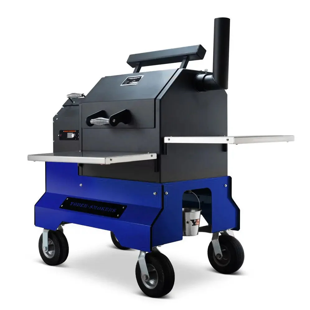 Yoder Smokers YS480s Pellet Grill on Competition Cart - Image 39