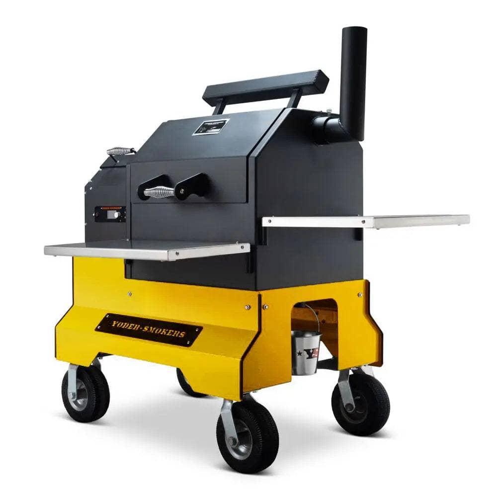Yoder Smokers YS480s Pellet Grill on Competition Cart with Storage Drawer - Image 42