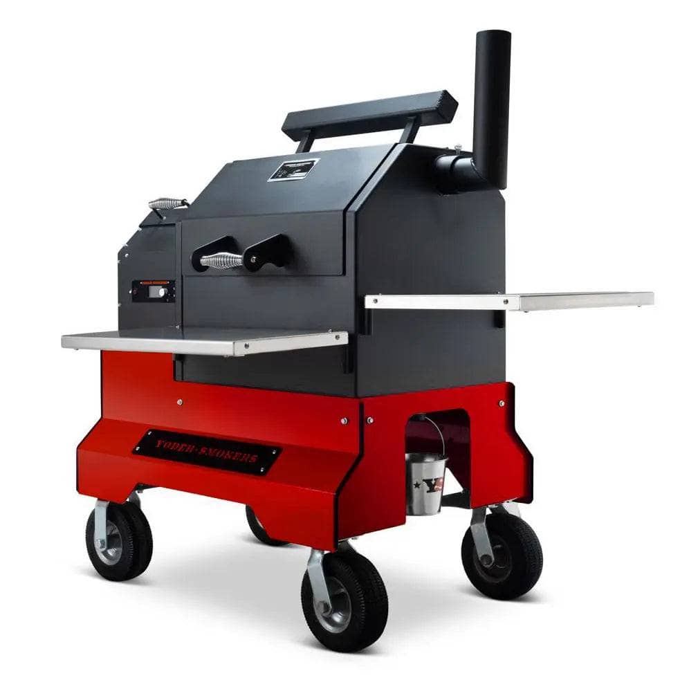 Yoder Smokers YS480s Pellet Grill on Competition Cart with Storage Drawer - Image 44