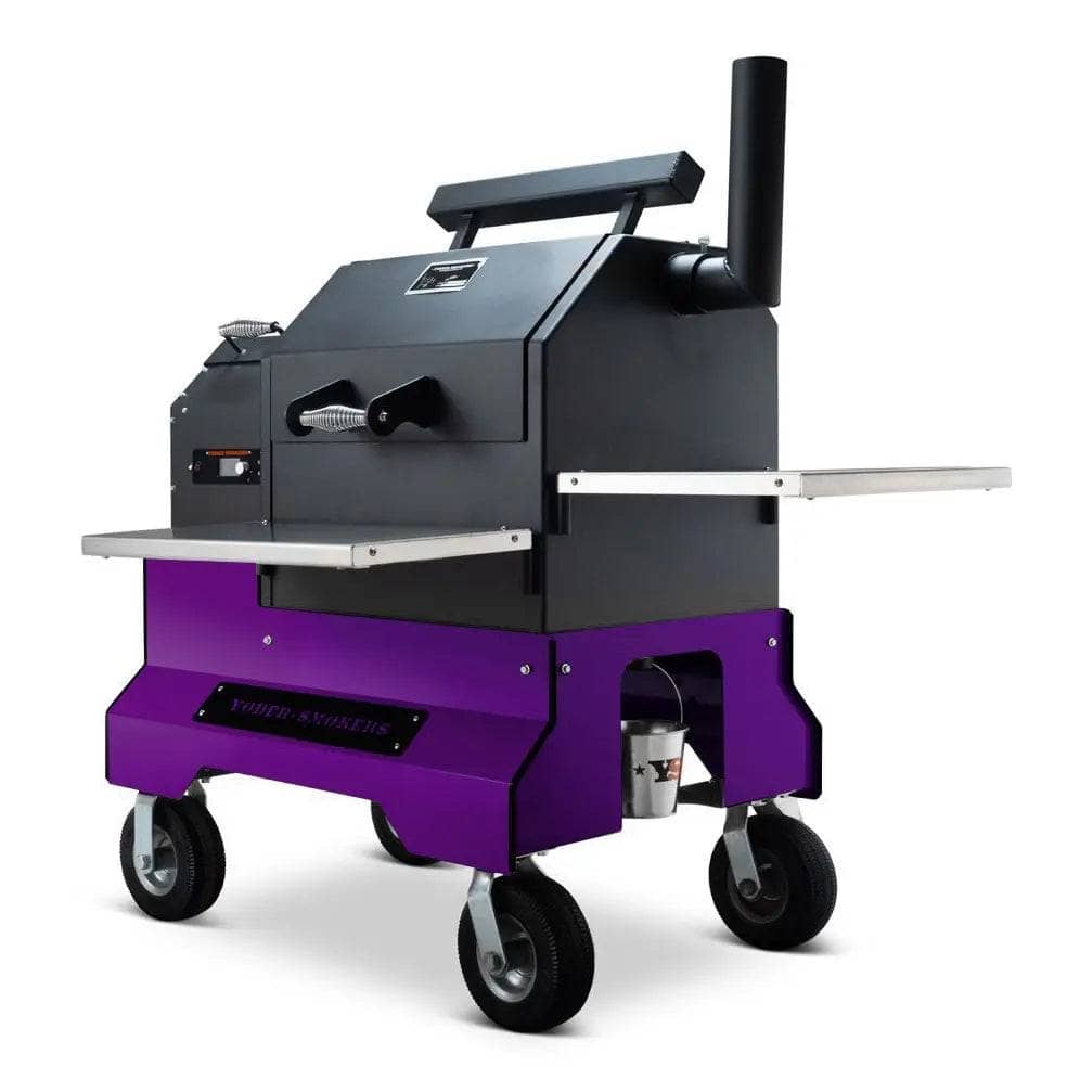 Yoder Smokers YS480s Pellet Grill on Competition Cart with Storage Drawer - Image 45