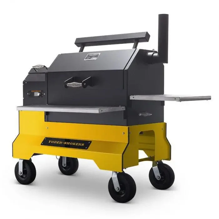 Yoder Smokers YS640s Pellet Grill on Competition Cart - Image 23