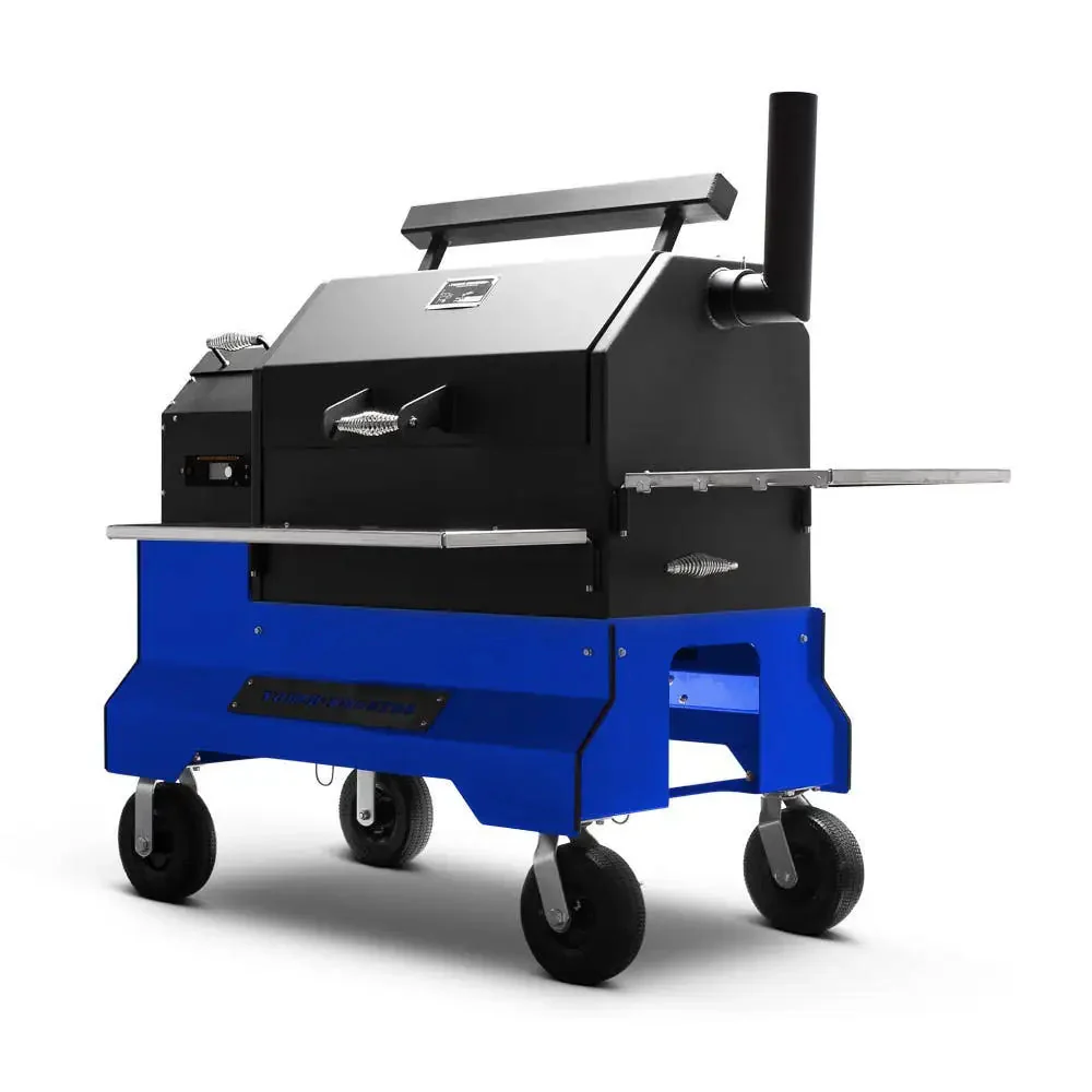 Yoder Smokers YS640s Pellet Grill on Competition Cart - Image 25