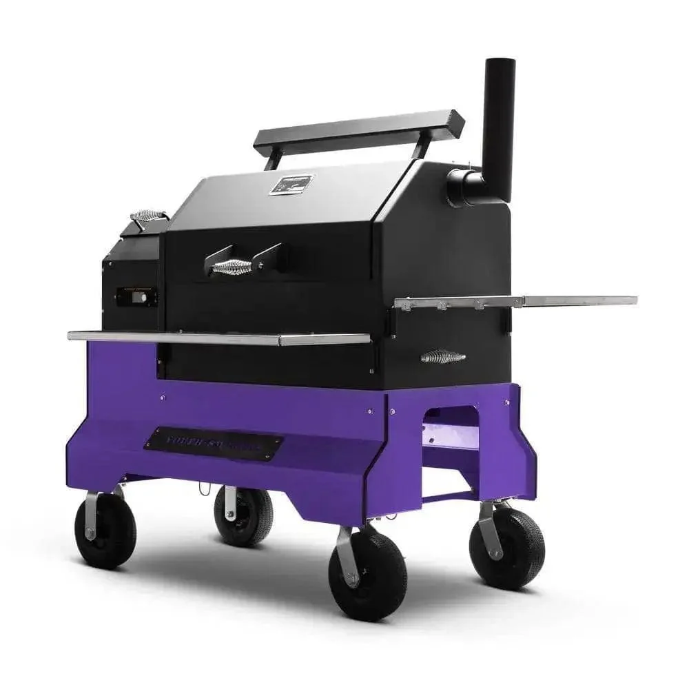 Yoder Smokers YS640s Pellet Grill on Competition Cart with Storage Drawer - Image 14